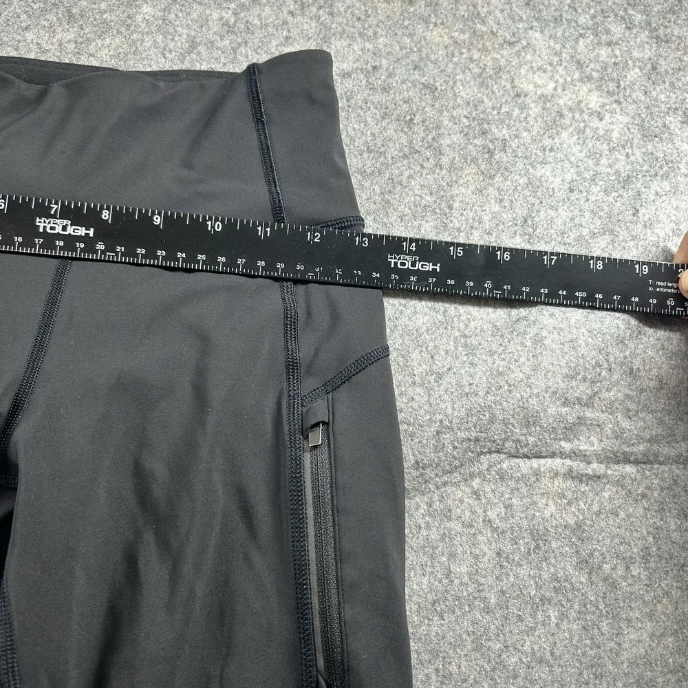 ATHLETA Rainier 7/8 Tight Women's XS Workout Run Winter Black Pockets - Picture 6 of 10
